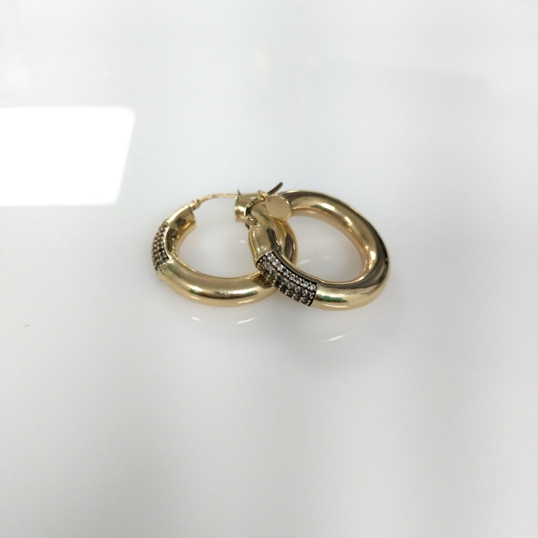 ARRACADAS PAR ORO 14 K 5,10 GRMS (SEMINUEVO)