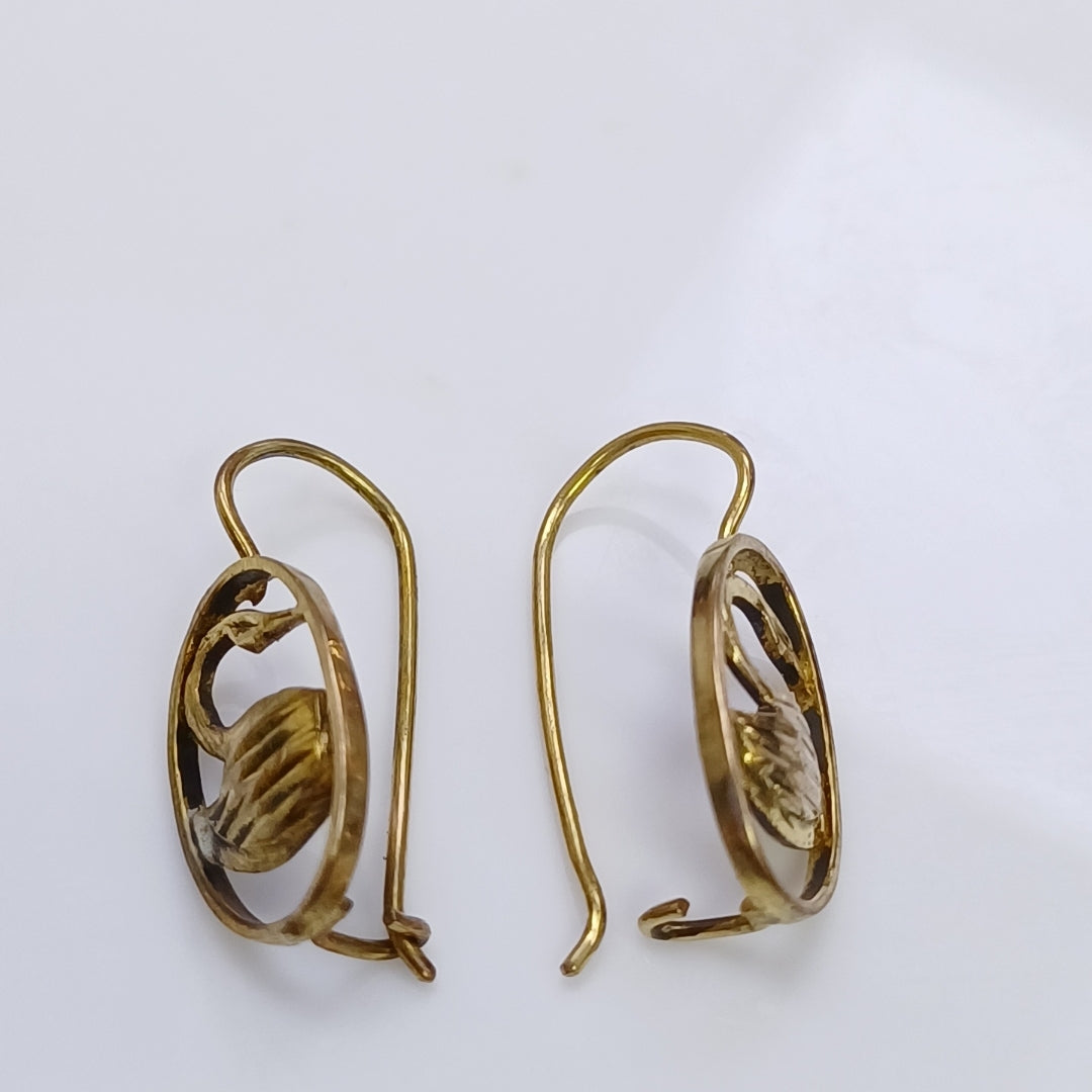 ARETES PAR ORO 10 K 1,60 GRMS (SEMINUEVO)