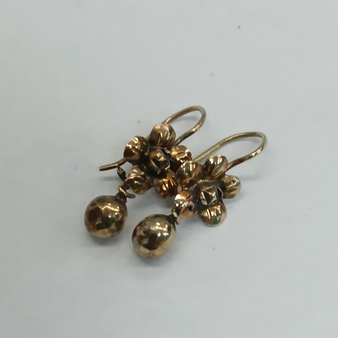 ARETES PAR ORO 8 K 1,10 GRMS (SEMINUEVO)
