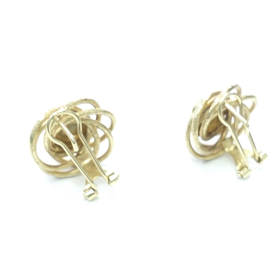ARETES PAR ORO 14 K 6.4 GRMS (SEMINUEVO)