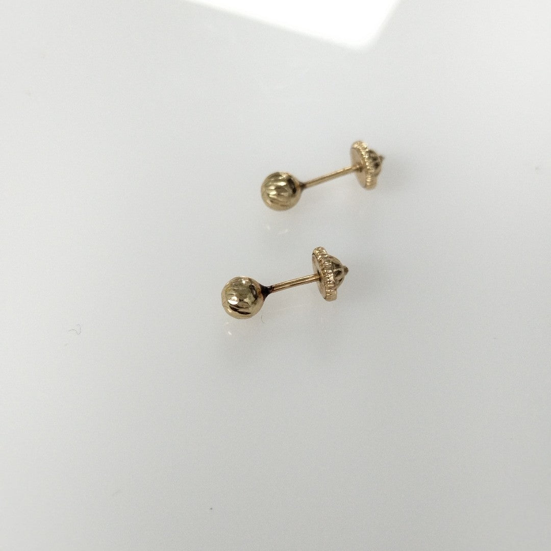 BROQUELES PAR ORO 14 K 0,30 GRMS (SEMINUEVO)