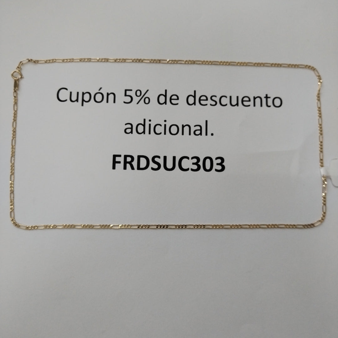 CADENA ORO 10 K 3 GRMS (SEMINUEVO)