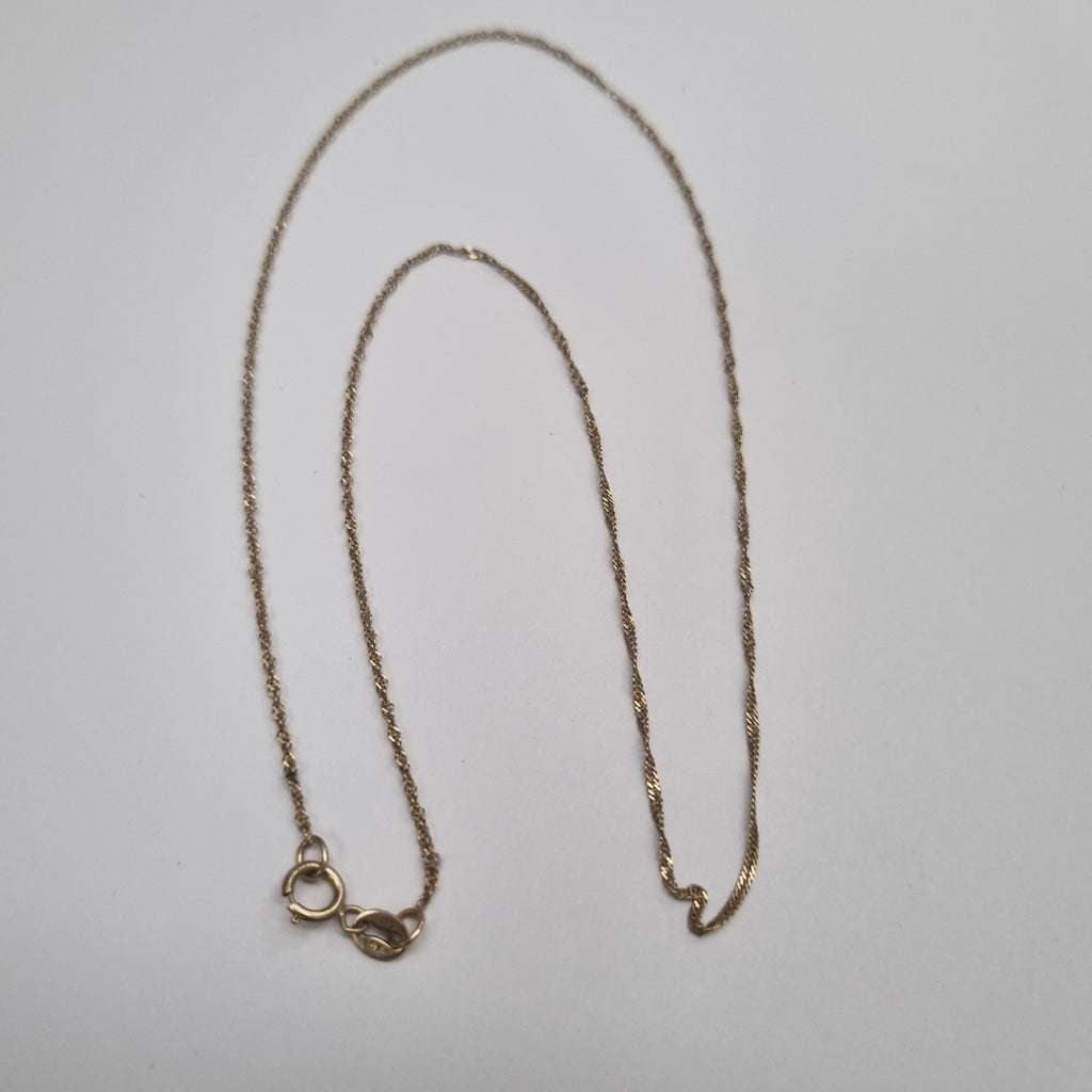 CADENA ORO 10 K 0,90 GRMS (SEMINUEVO)
