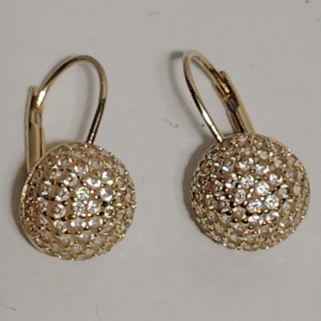 ARETES PAR ORO 14 K 3.6 GRMS (SEMINUEVO)