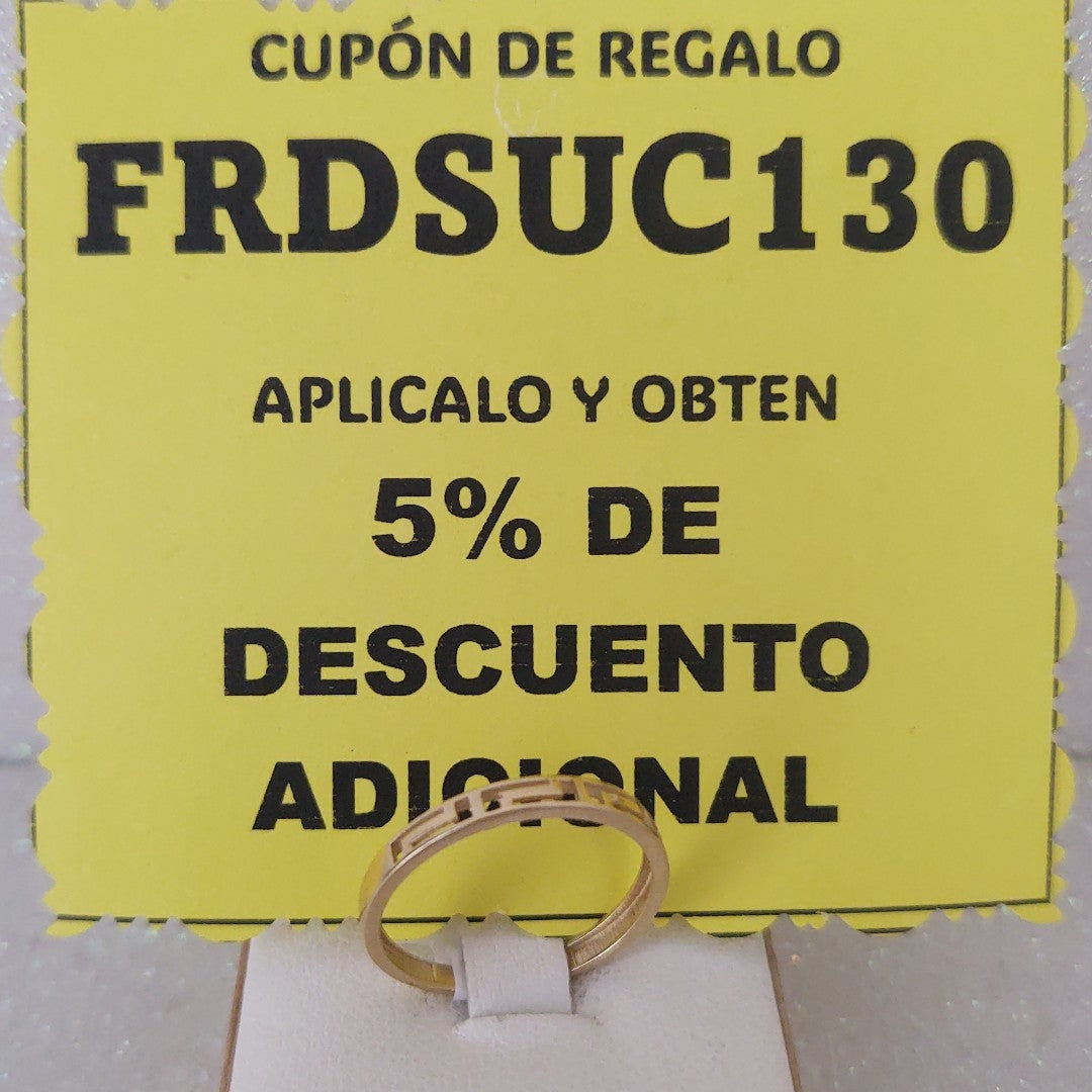 ANILLOS DAMA ORO 14K 1 (NUEVO)