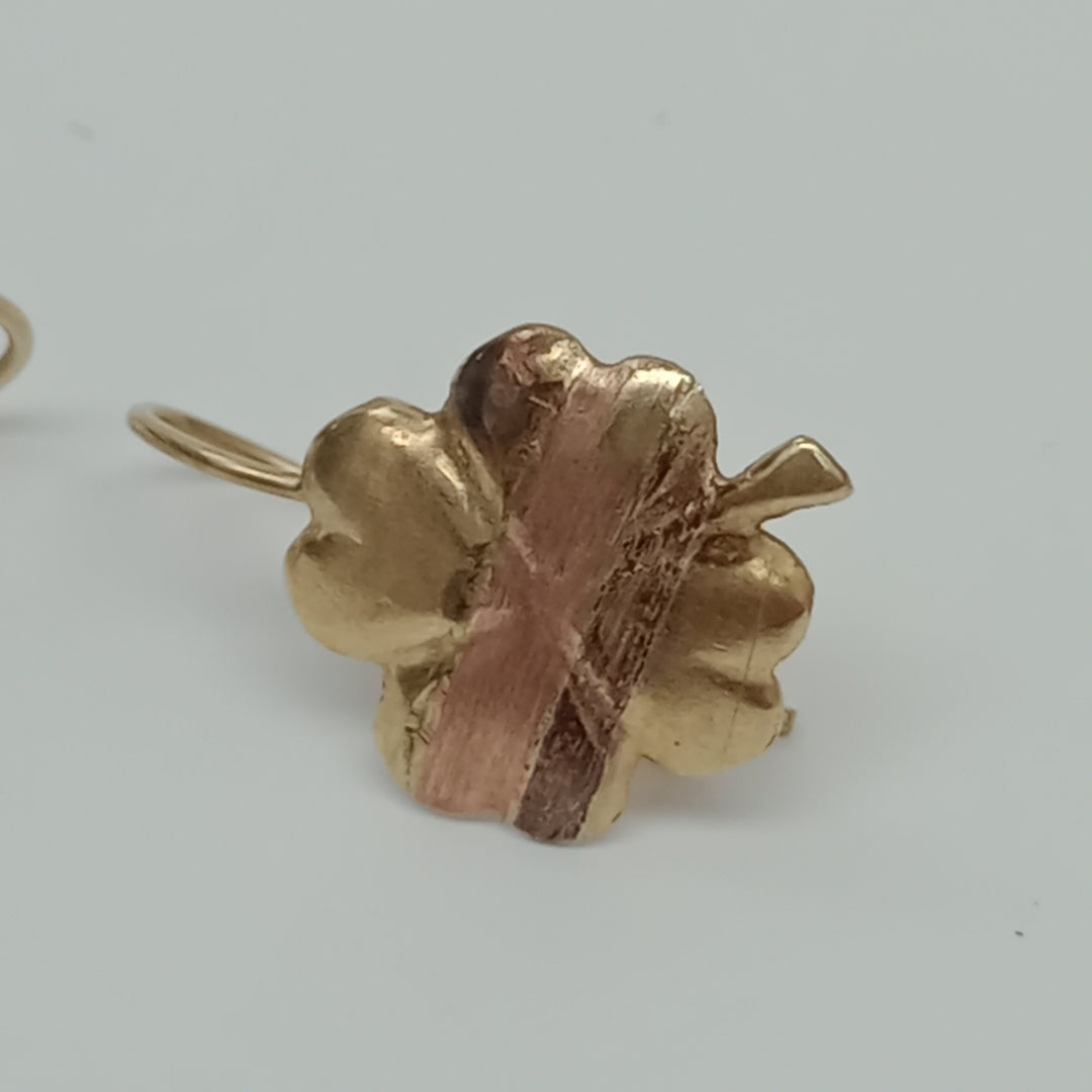 ARETES PAR ORO 10 K 1,20 GRMS (SEMINUEVO)