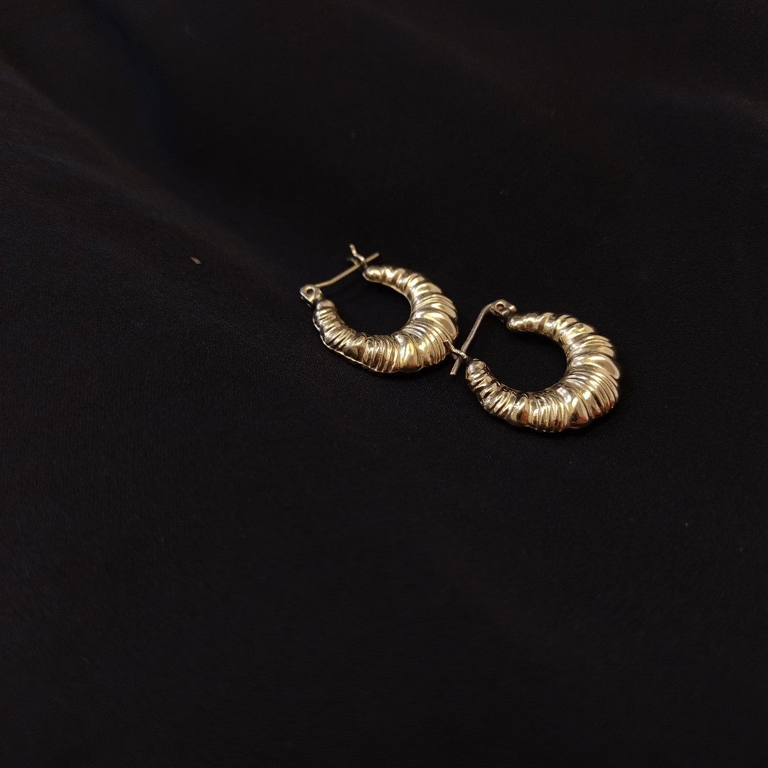 ARRACADAS PAR ORO 10 K 1,40 GRMS (SEMINUEVO)