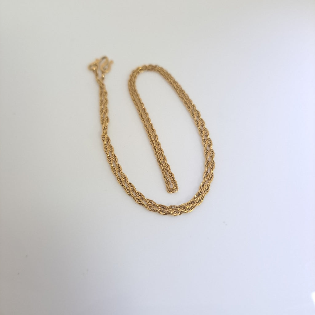 CADENA ORO 21 K 5,20 GRMS (SEMINUEVO)