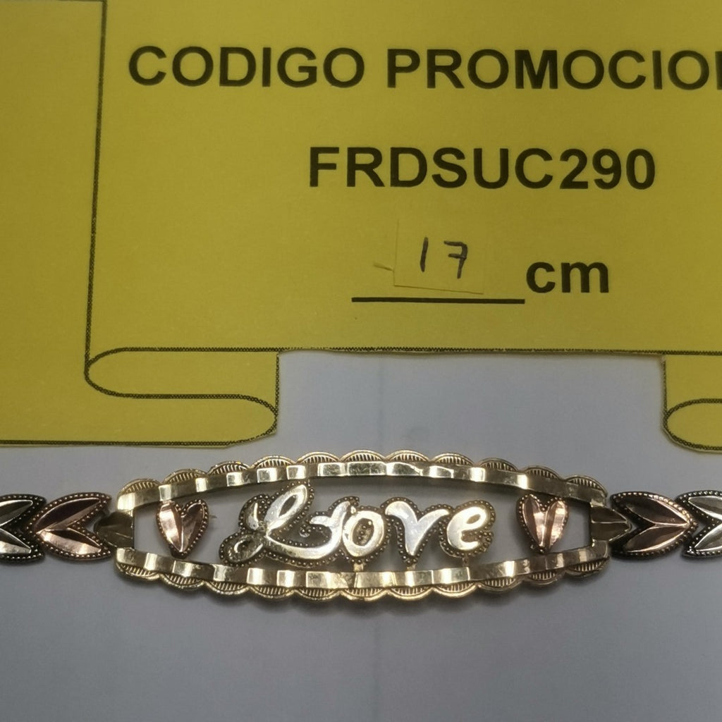 ESCLAVA ORO COMBINADO 10 K 6.1 GRMS (SEMINUEVO)