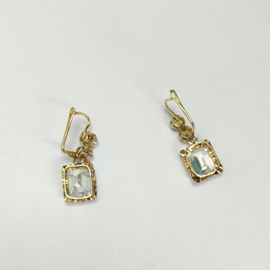 ARETES PAR ORO 14 K 5.7 GRMS (SEMINUEVO)