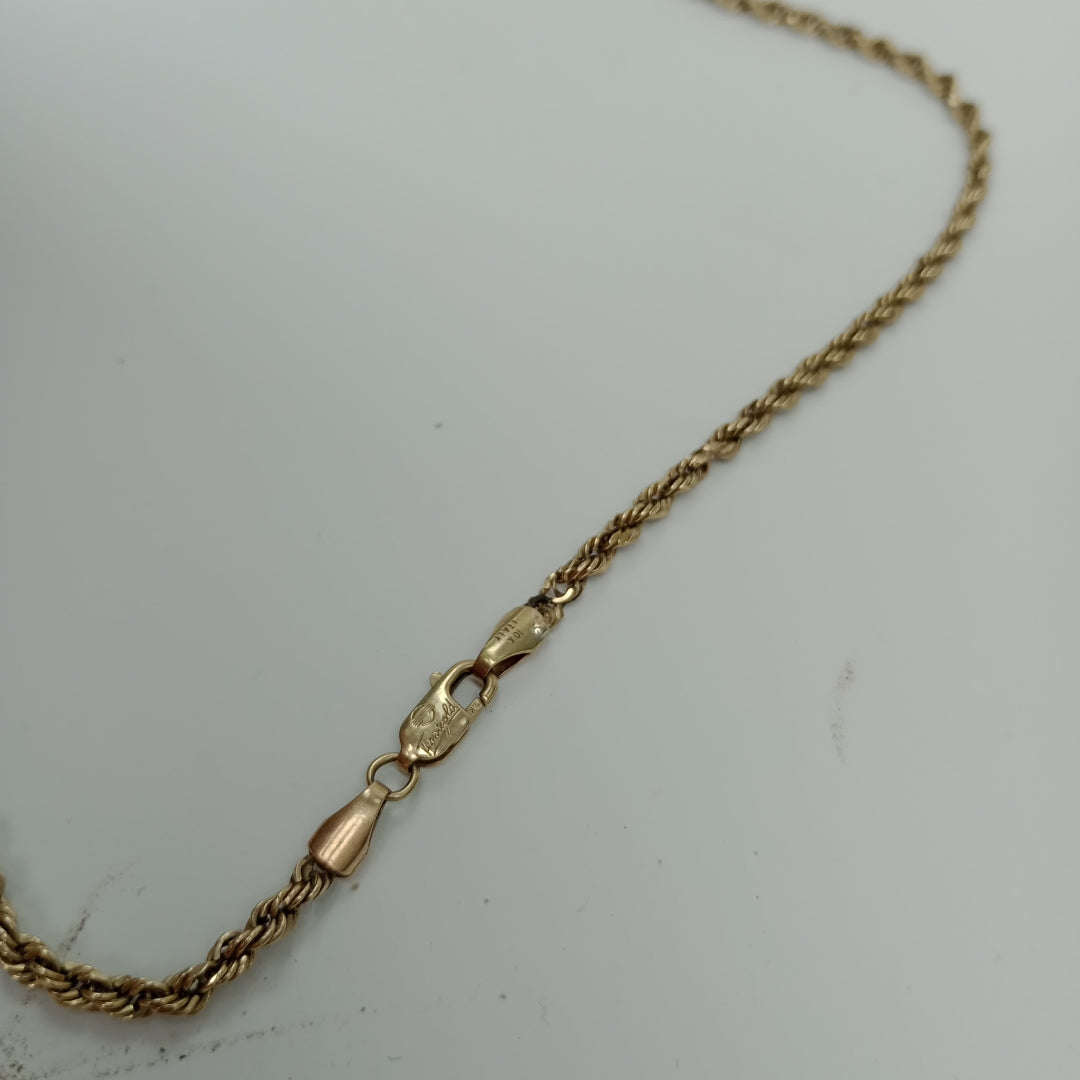 CADENA ORO 10 K 4.8 GRMS (SEMINUEVO)