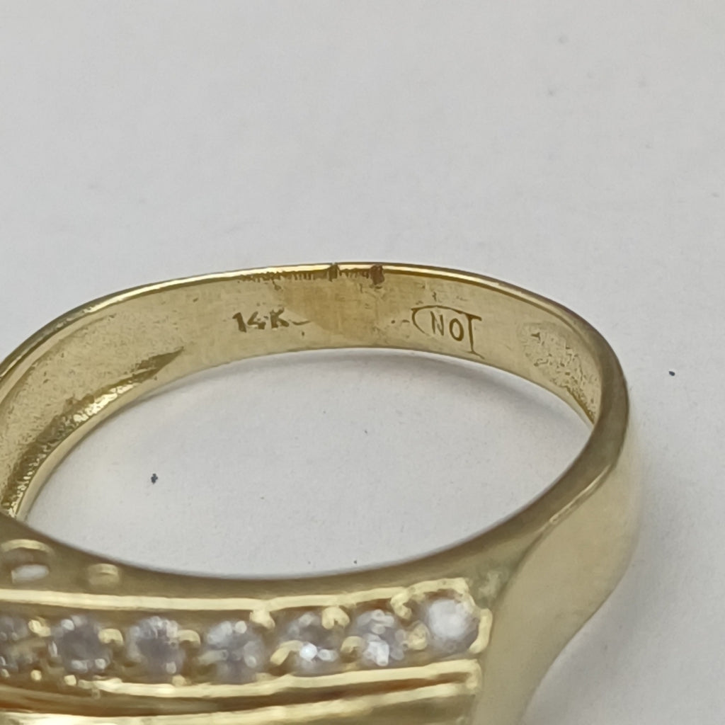ANILLO ORO 14 K 5,20 GRMS (SEMINUEVO)