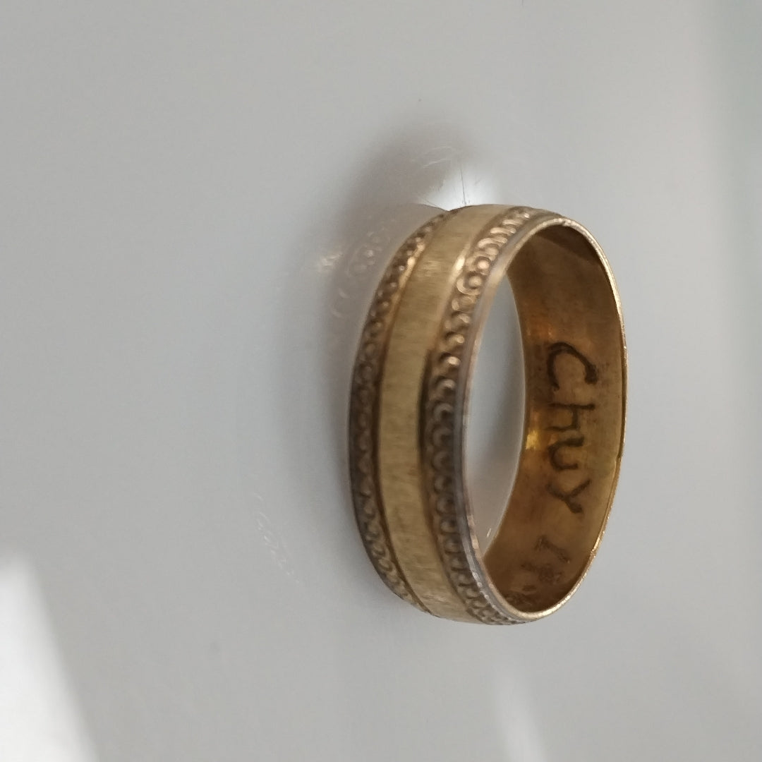 ARGOLLA ORO 10 K 2.7 GRMS (SEMINUEVO)