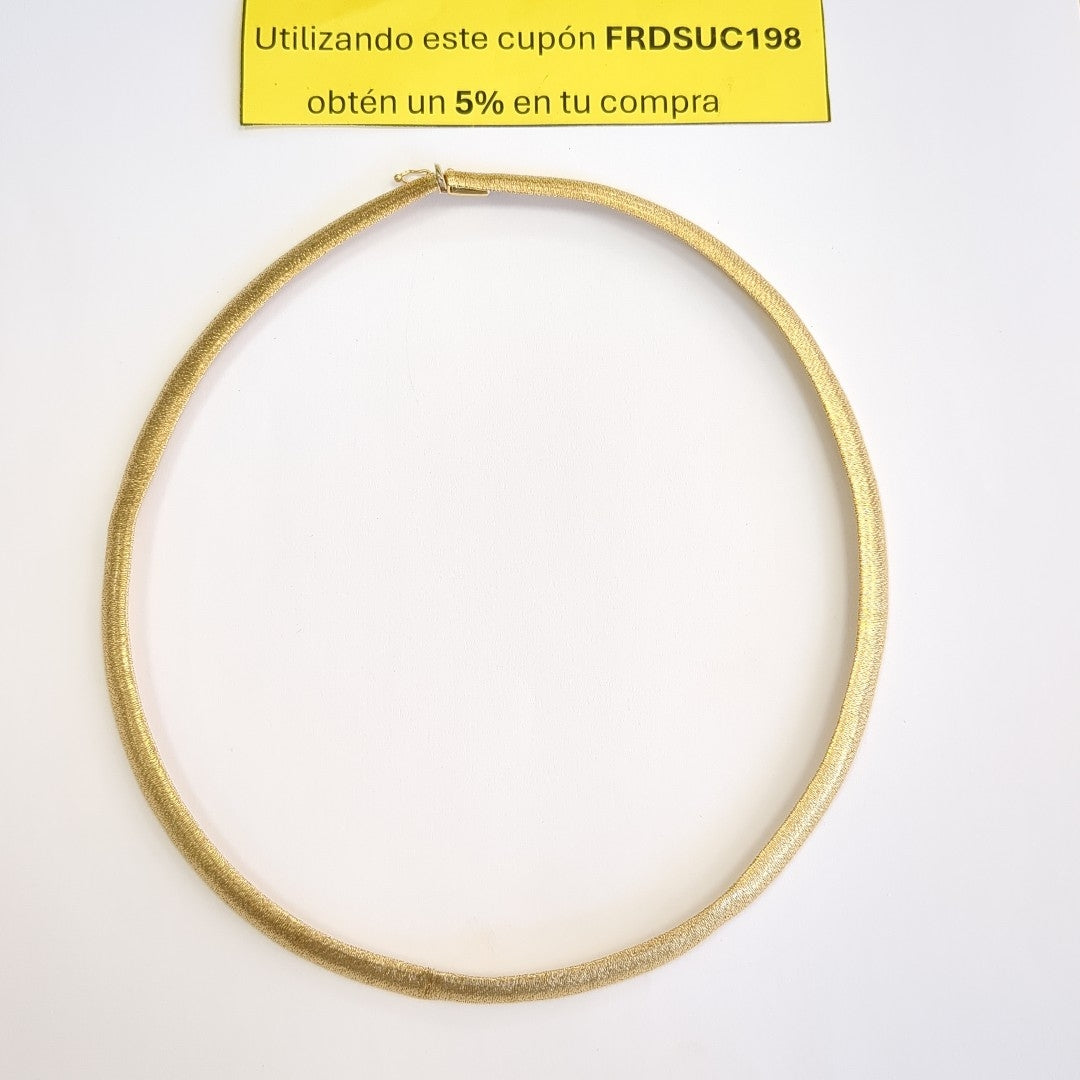 GARGANTILLA ORO 14 K 20,80 GRMS (SEMINUEVO)