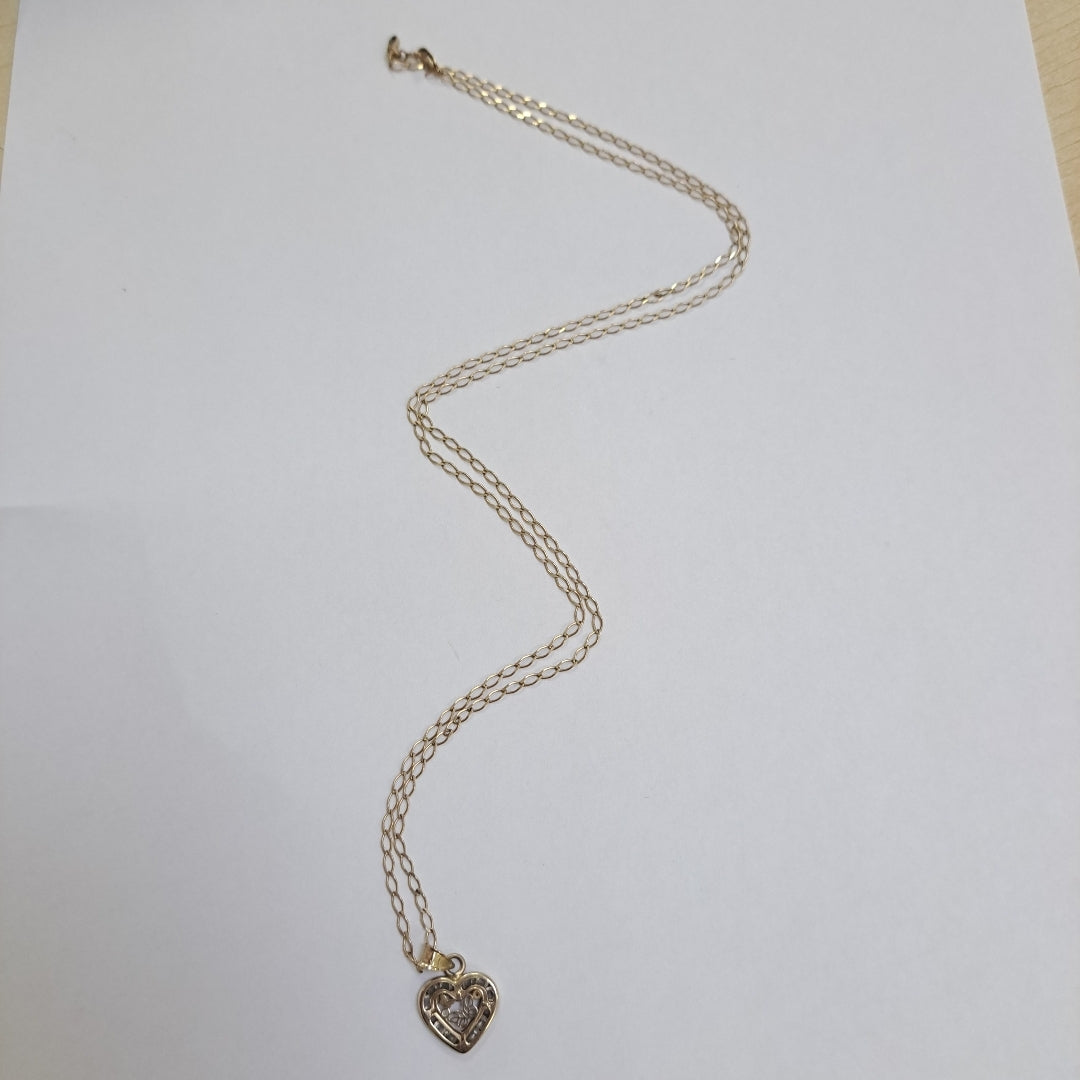 CADENA, DIJE ORO 10 K 3.2 GRMS (SEMINUEVO)