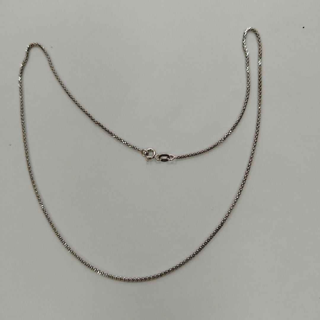 GARGANTILLA ORO BLANCO 14 K 3 GRMS (SEMINUEVO)