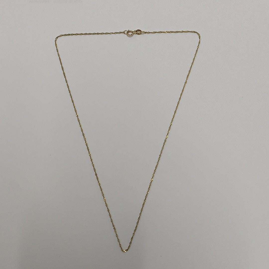 CADENA ORO 10 K 1,10 GRMS (SEMINUEVO)