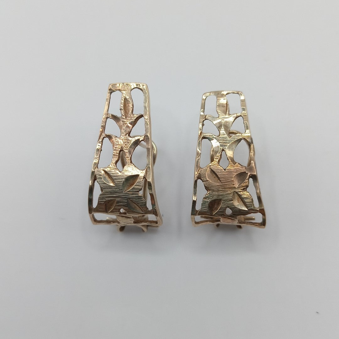 ARETES PAR ORO 10 K 1.9 GRMS (SEMINUEVO)