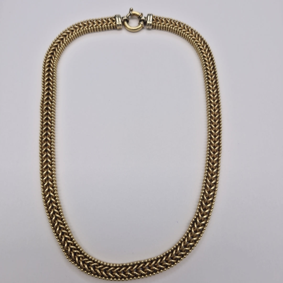 GARGANTILLA ORO 14 K 40.8 GRMS (SEMINUEVO)