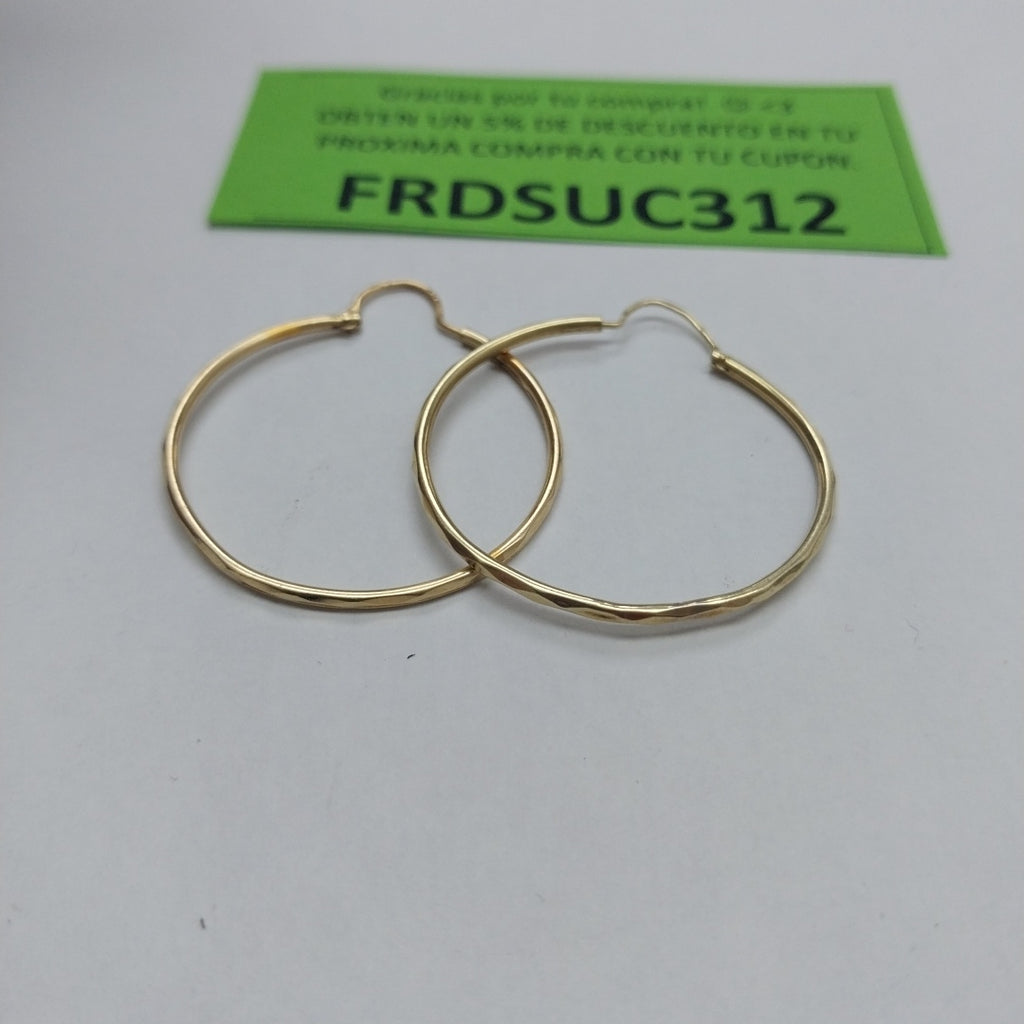 ARRACADAS PAR ORO 14 K 1.9 GRMS (SEMINUEVO)