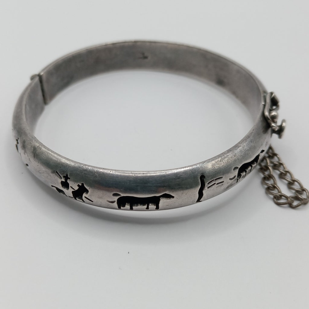 PULSERA RIGIDA PLATA 26,60 GRMS (SEMINUEVO)