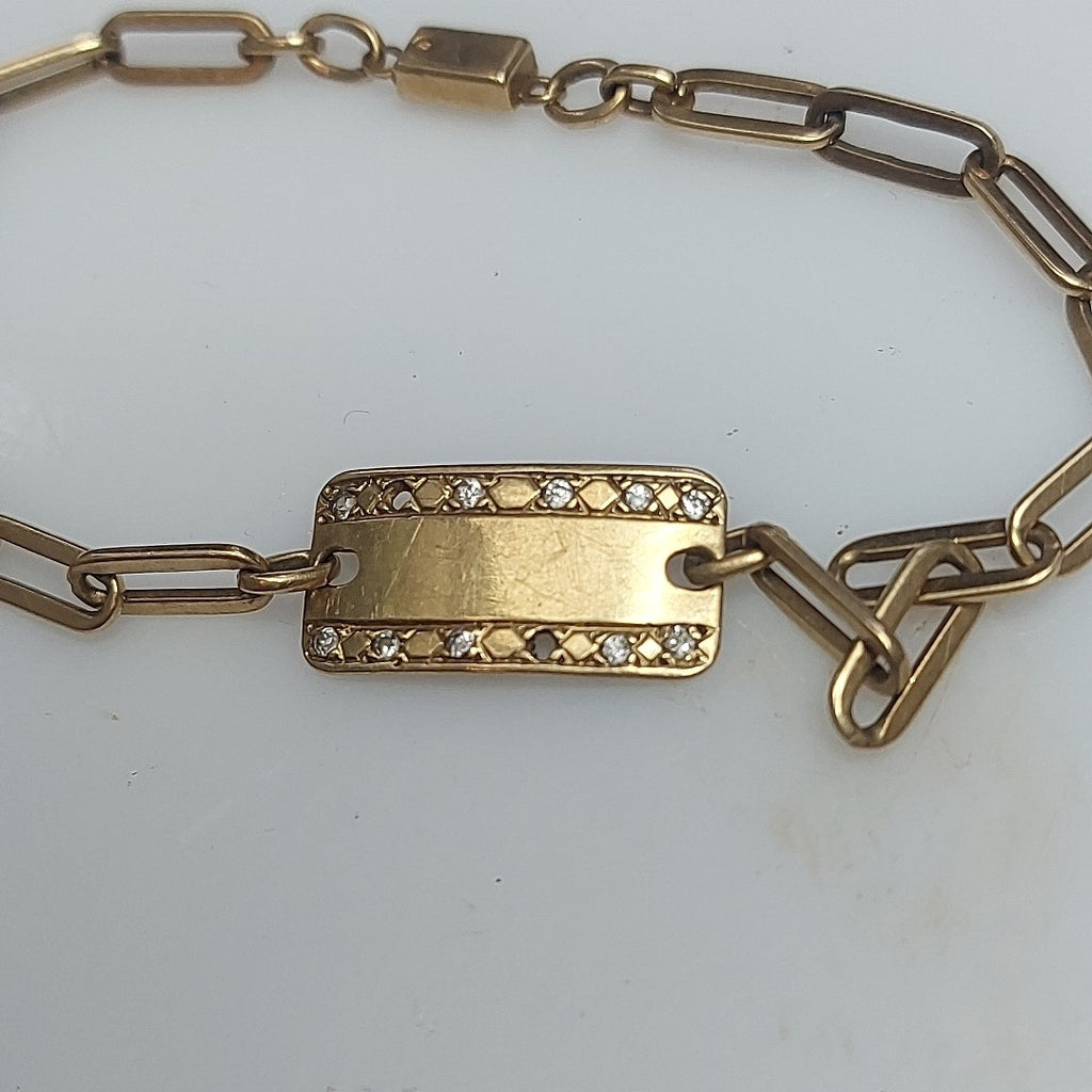 PULSERA ORO 16K 7.6 GRMS (SEMINUEVO)