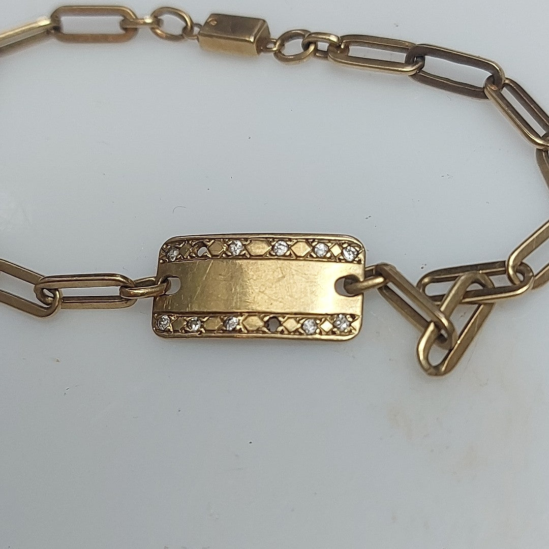 PULSERA ORO 16K 7.6 GRMS (SEMINUEVO)