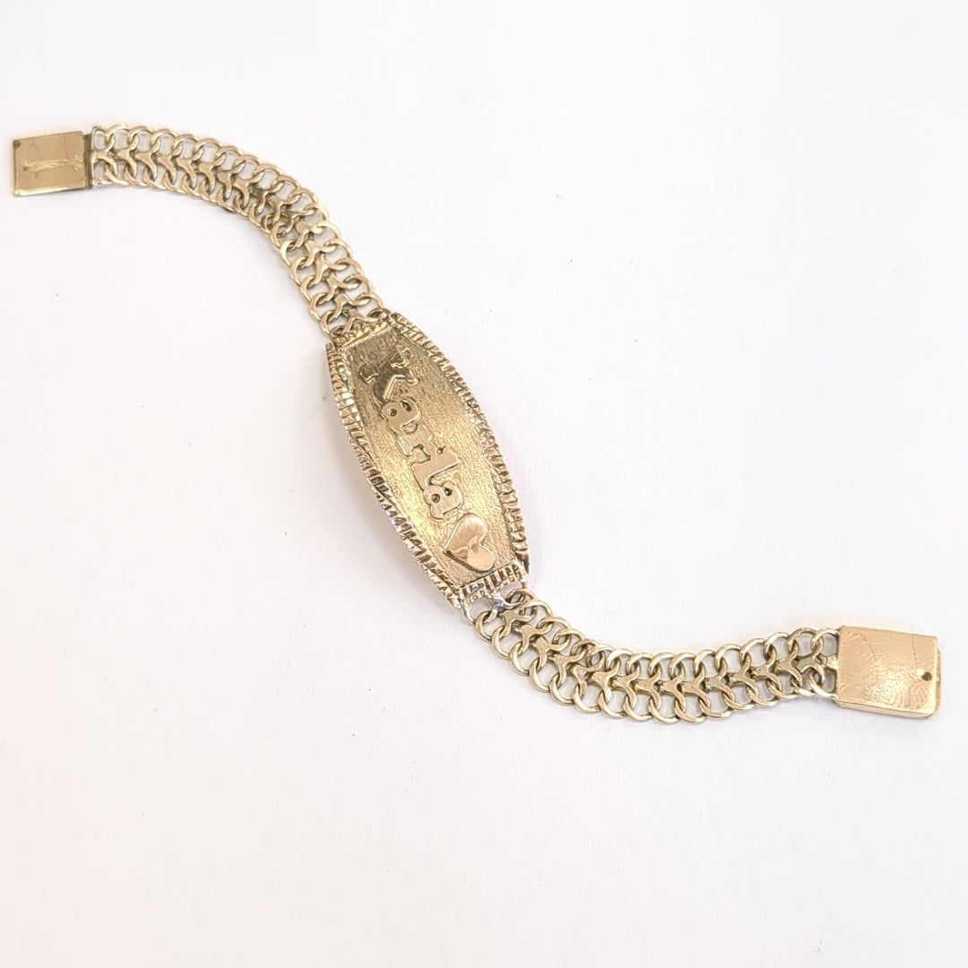 ESCLAVA ORO 10 K 10.3 GRMS (SEMINUEVO)