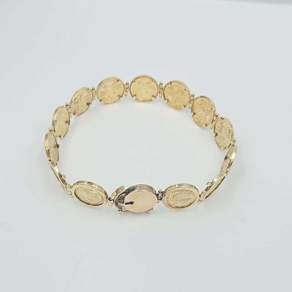 PULSERA ORO 14 K 16.9 GRMS (SEMINUEVO)