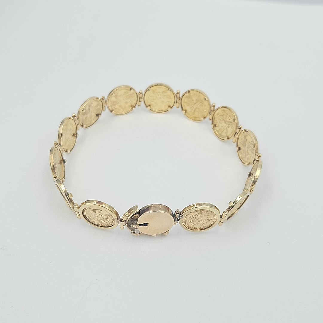 PULSERA ORO 14 K 16.9 GRMS (SEMINUEVO)