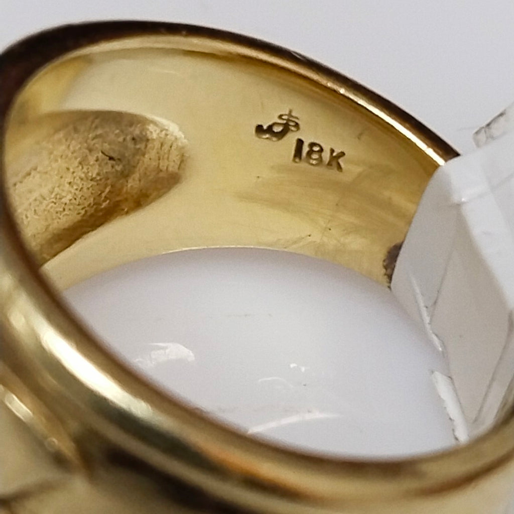 ANILLO ORO 18 K 18.2 GRMS (SEMINUEVO)