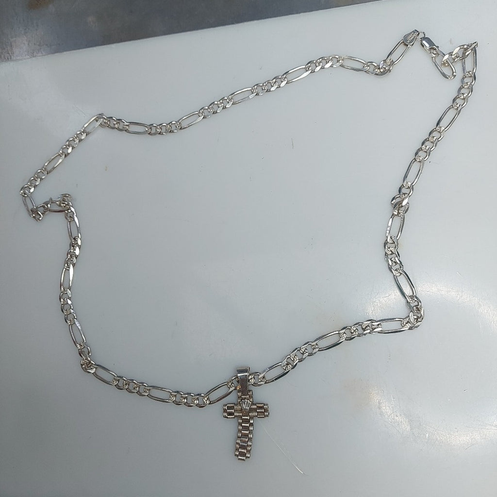 CADENA, DIJE, PULSERA PLATA 35.2 GRMS (SEMINUEVO)
