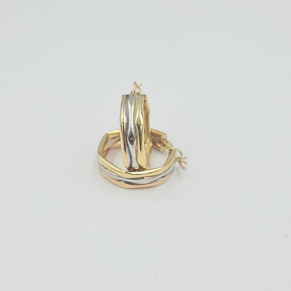 ARRACADAS PAR ORO 10 K 4,70 GRMS (SEMINUEVO)