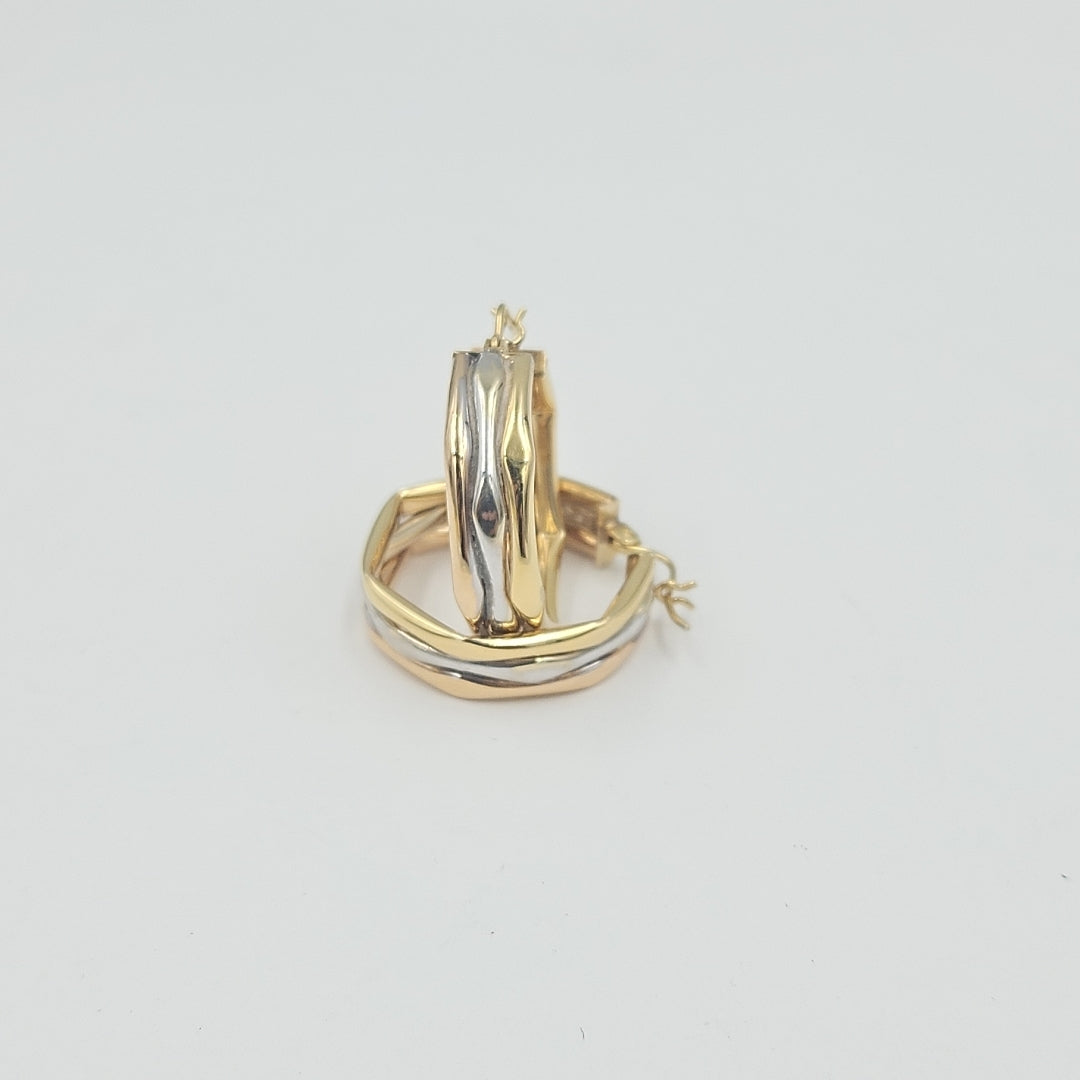 ARRACADAS PAR ORO 10 K 4,70 GRMS (SEMINUEVO)