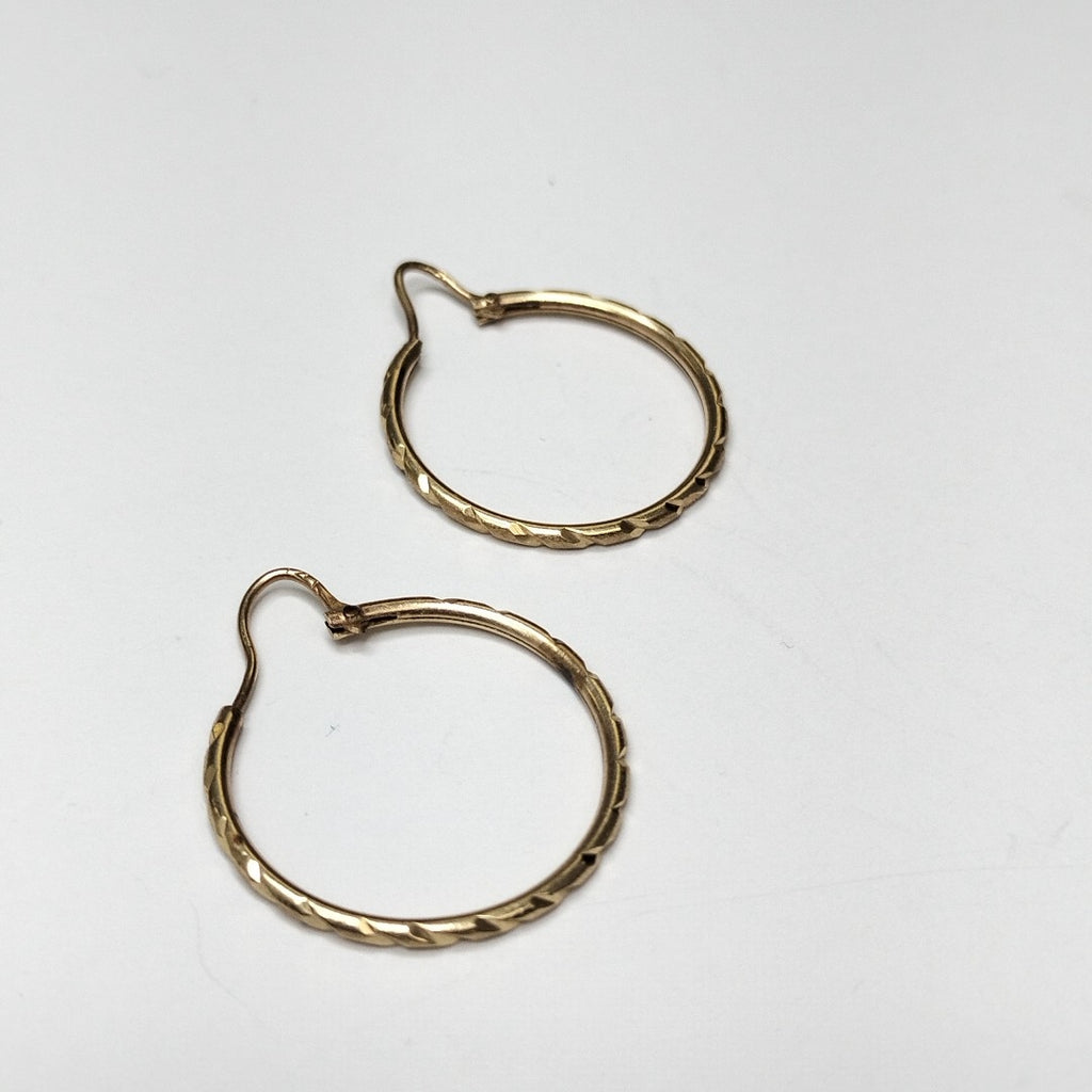 ARRACADAS PAR ORO 14 K 1,50 GRMS (SEMINUEVO)