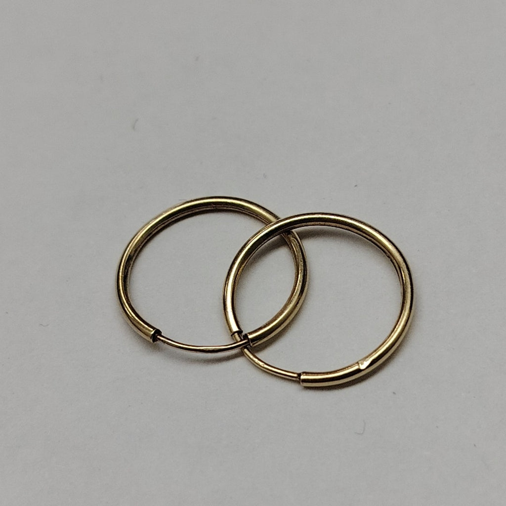 ARRACADAS PAR ORO 10 K 0.4 GRMS (SEMINUEVO)