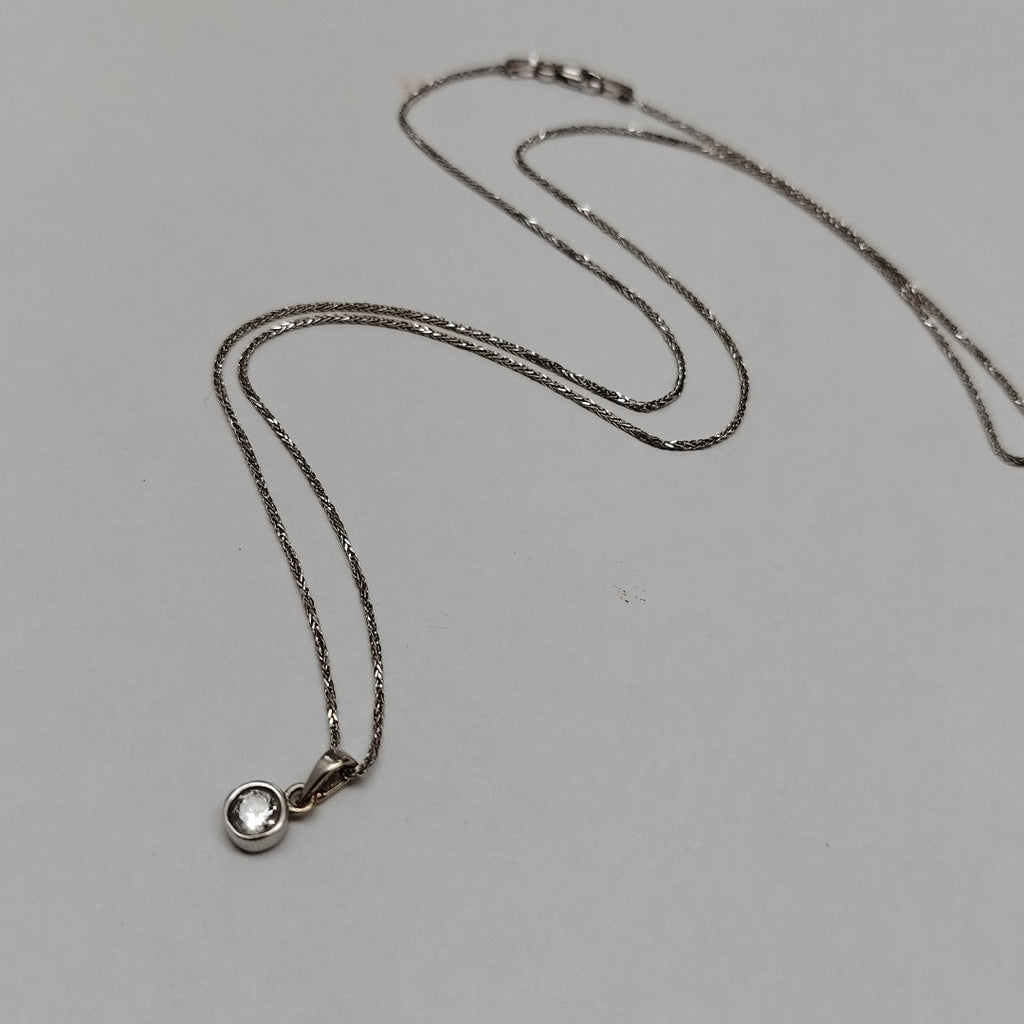 CADENA ORO BLANCO 14 K 2,50 GRMS (SEMINUEVO)