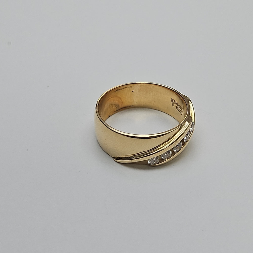 ARGOLLA ORO 14 K 6.4 GRMS (SEMINUEVO)
