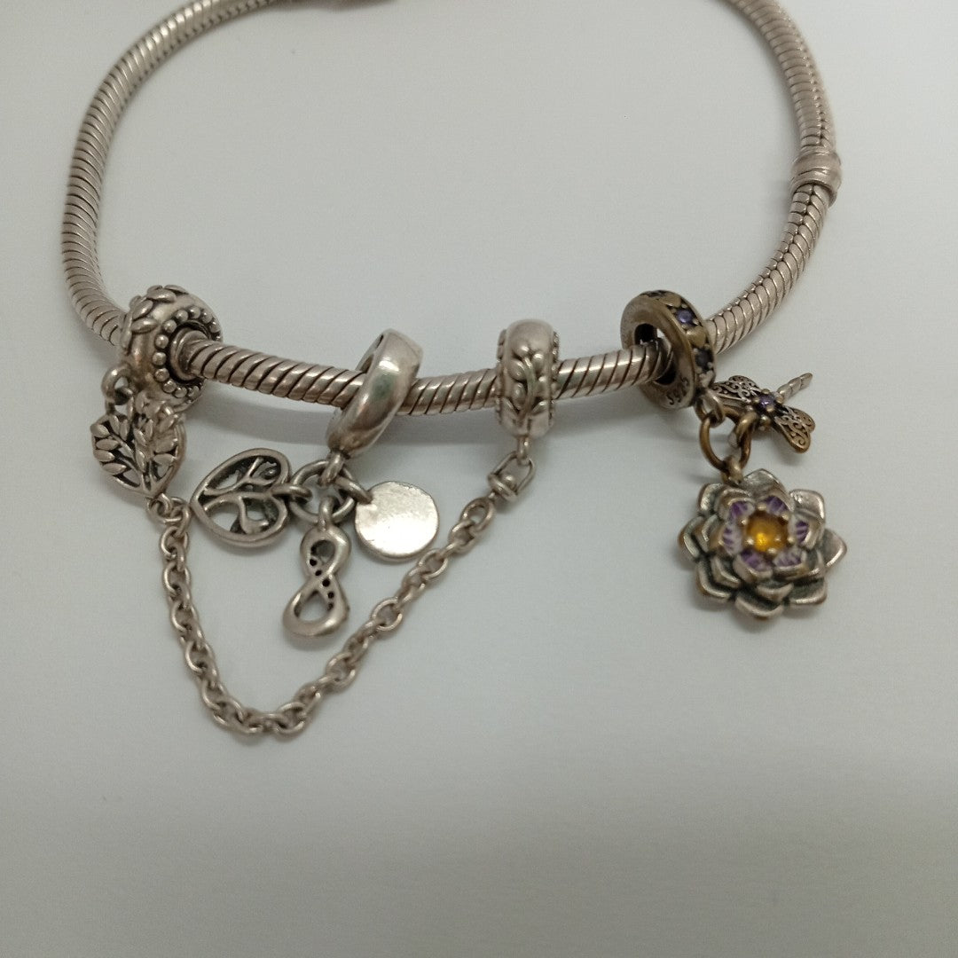 PULSERA PLATA 21.9 GRMS (SEMINUEVO)