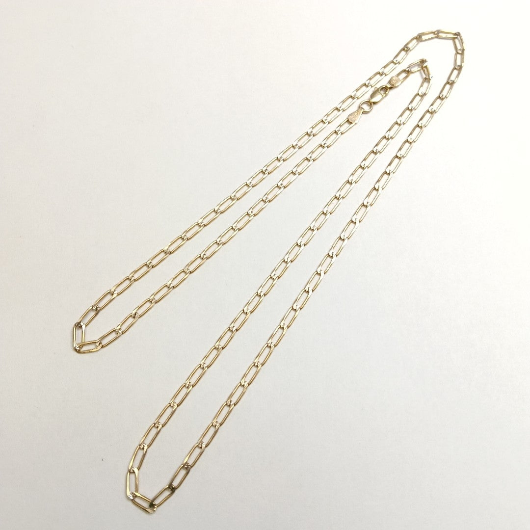 CADENA ORO,RODIADO 14 K 8,60 GRMS (SEMINUEVO)