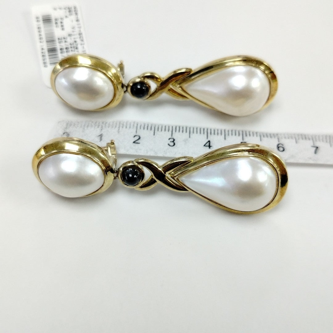 ARETES PAR ORO 14 K 27,90 GRMS (SEMINUEVO)