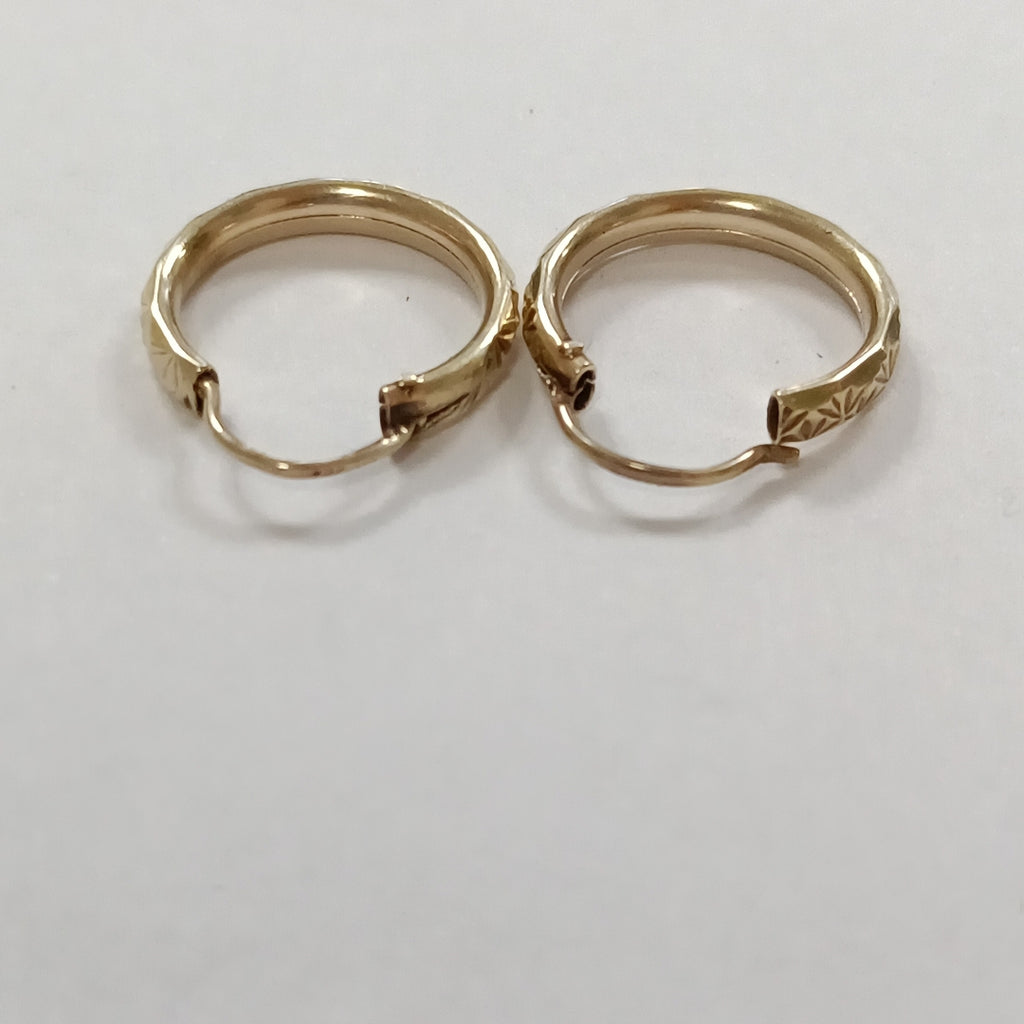 ARRACADAS PAR ORO 10 K 1,20 GRMS (SEMINUEVO)