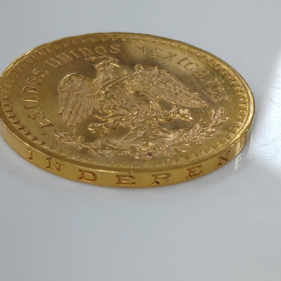 K1 41.6 GRMS 21 K IDENTIFICACIÓN MONEDA NOMINATIVA MONEDAS PESOS 50 PESO (SEMINUEVO)