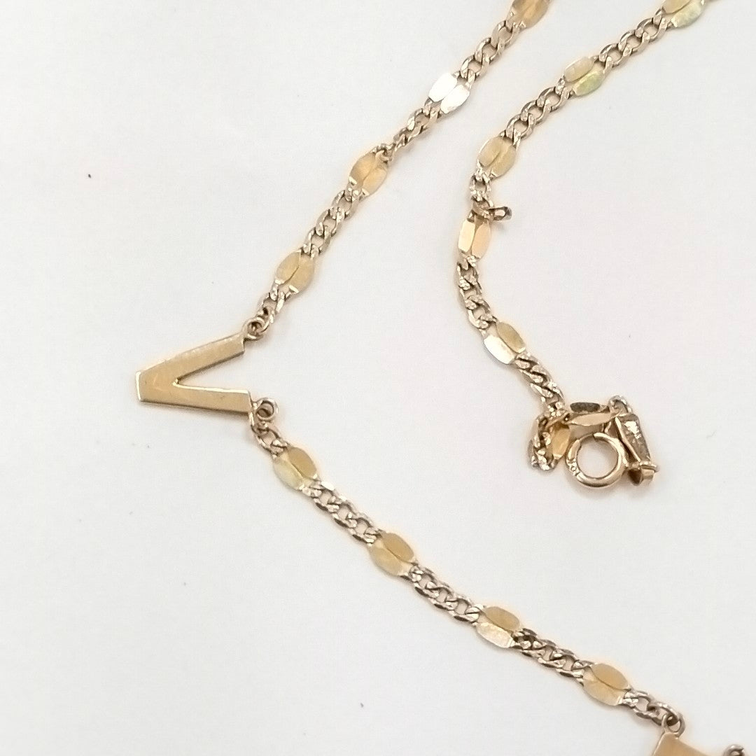 COLLAR ORO 10 K 3,60 GRMS (SEMINUEVO)