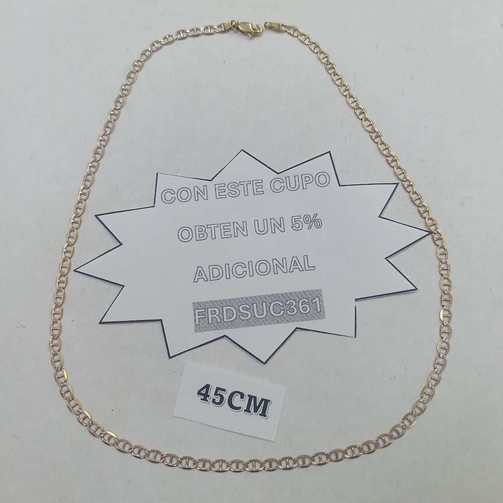 CADENA ORO 14 K 6.6 GRMS (SEMINUEVO)