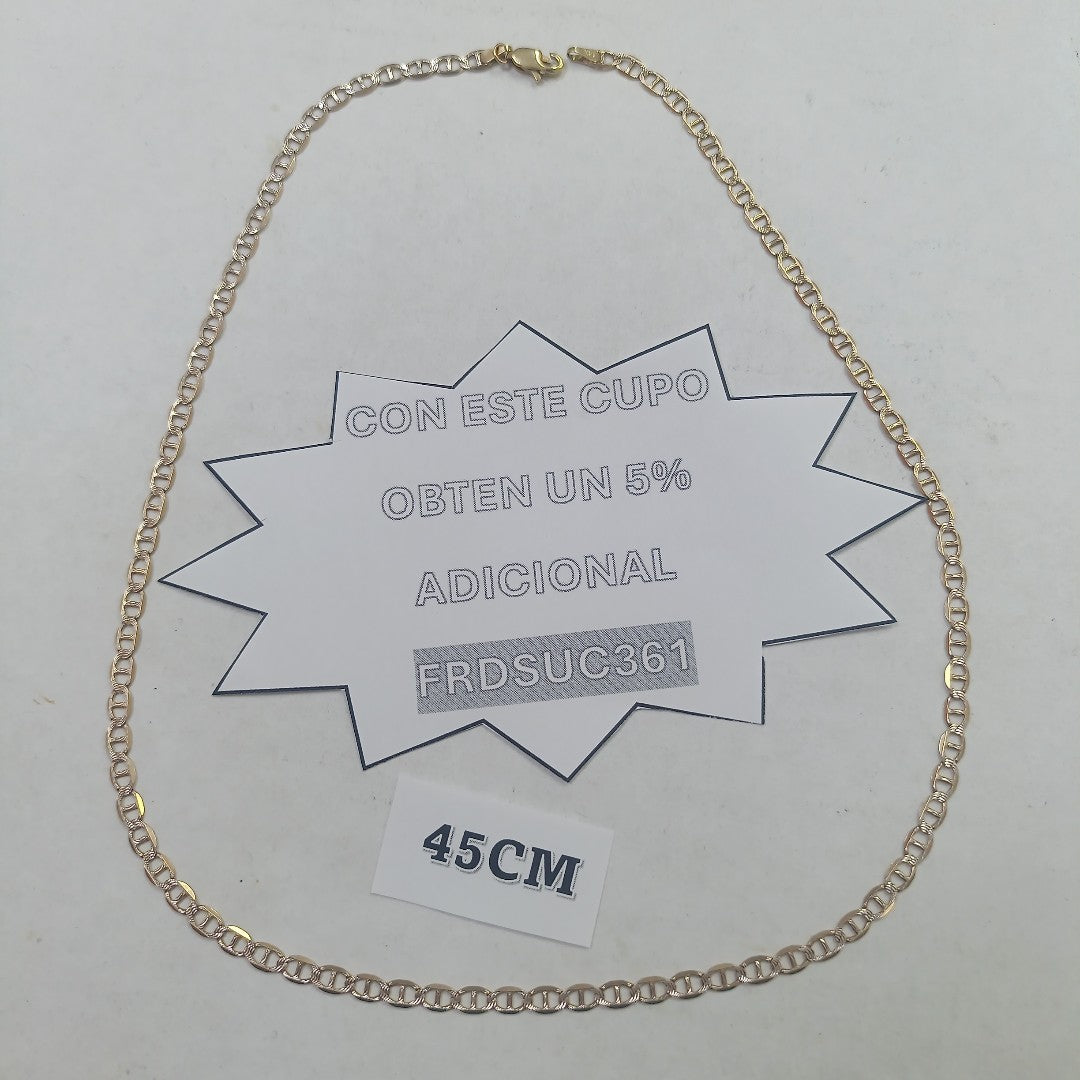 CADENA ORO 14 K 6.6 GRMS (SEMINUEVO)