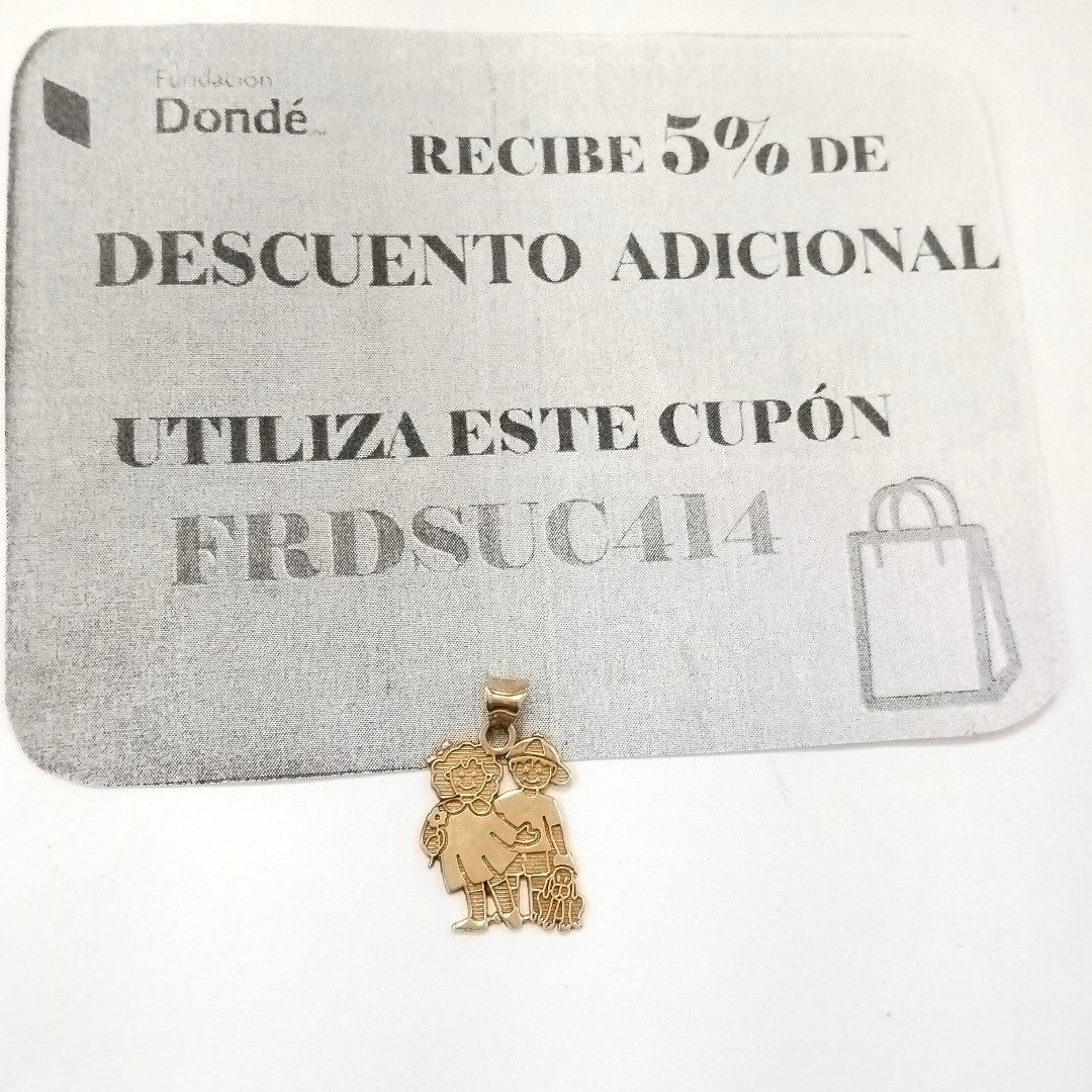 DIJE ORO 10 K 1,00 GRMS (SEMINUEVO)