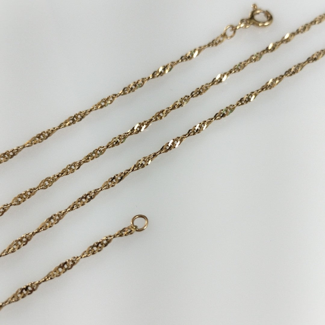 CADENA ORO 14 K 3.5 GRMS (SEMINUEVO)