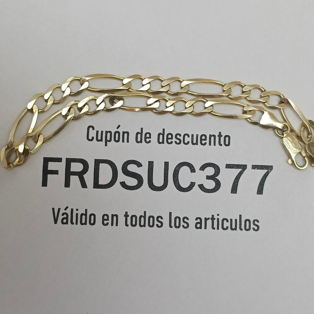 PULSERA ORO 14 K 6.4 GRMS (SEMINUEVO)