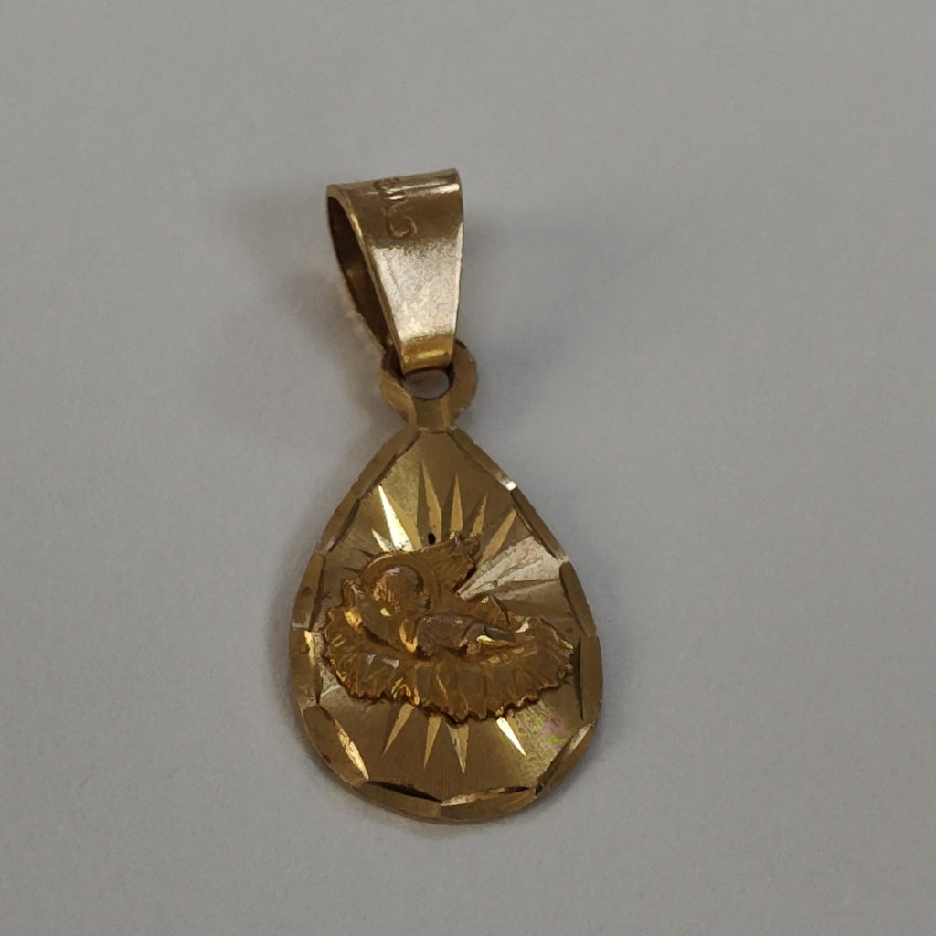 MEDALLA RELIGIOSA ORO 14 K 1,00 GRMS (SEMINUEVO)